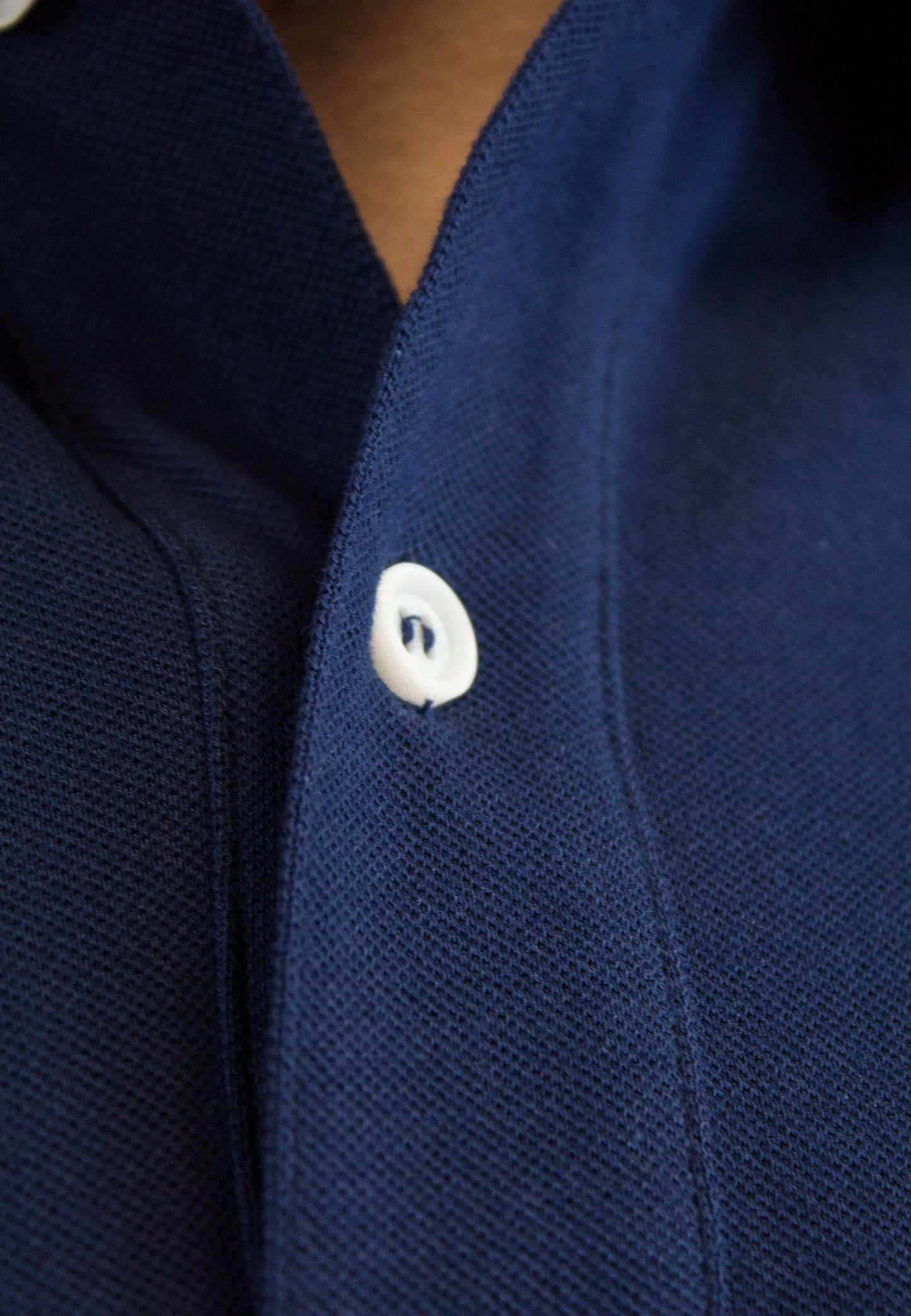 Navy blue short-sleeved polo shirt "Polo Astra marino de manga corta"