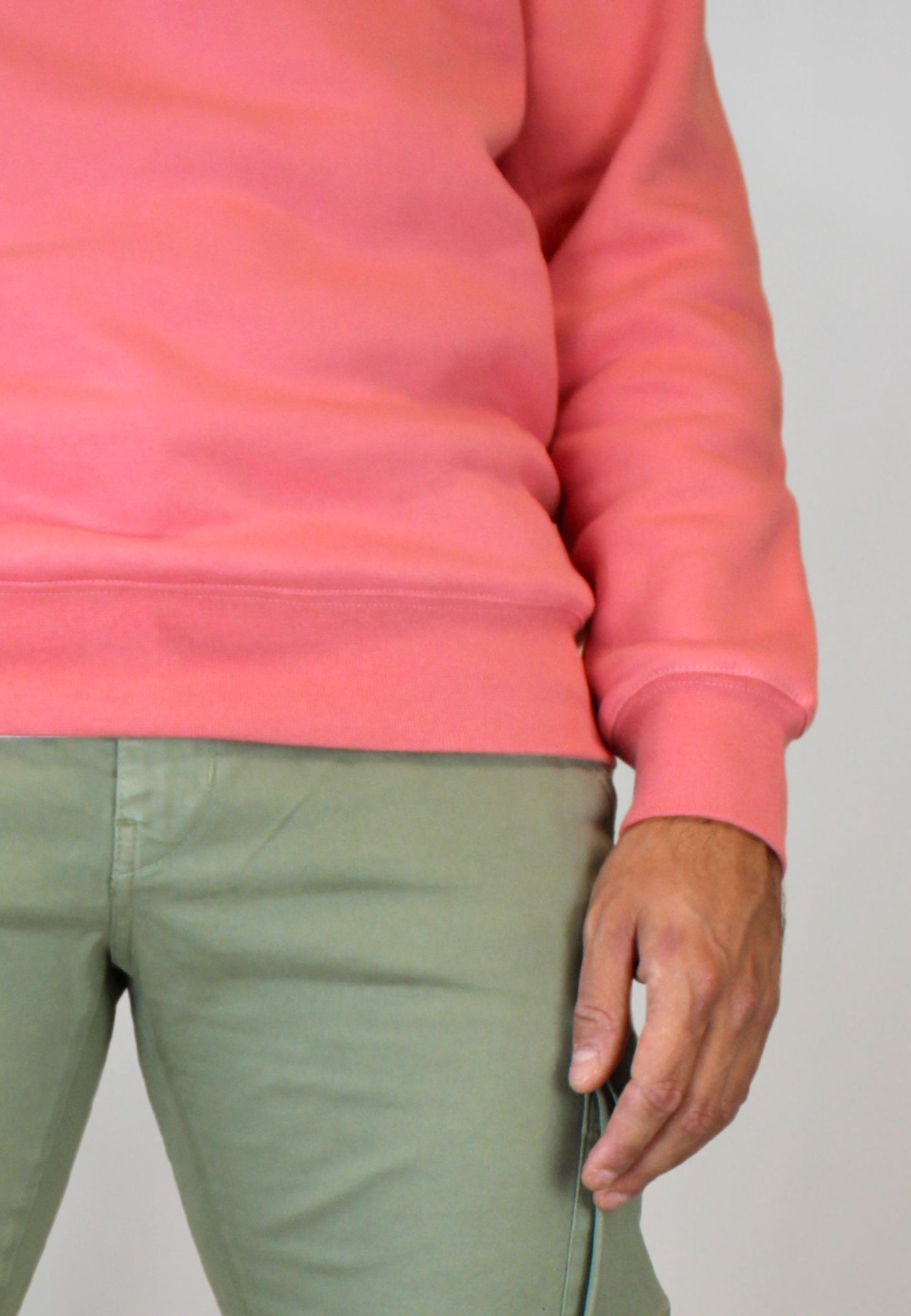 Smooth coral sweatshirt "Sadadera jules coral"