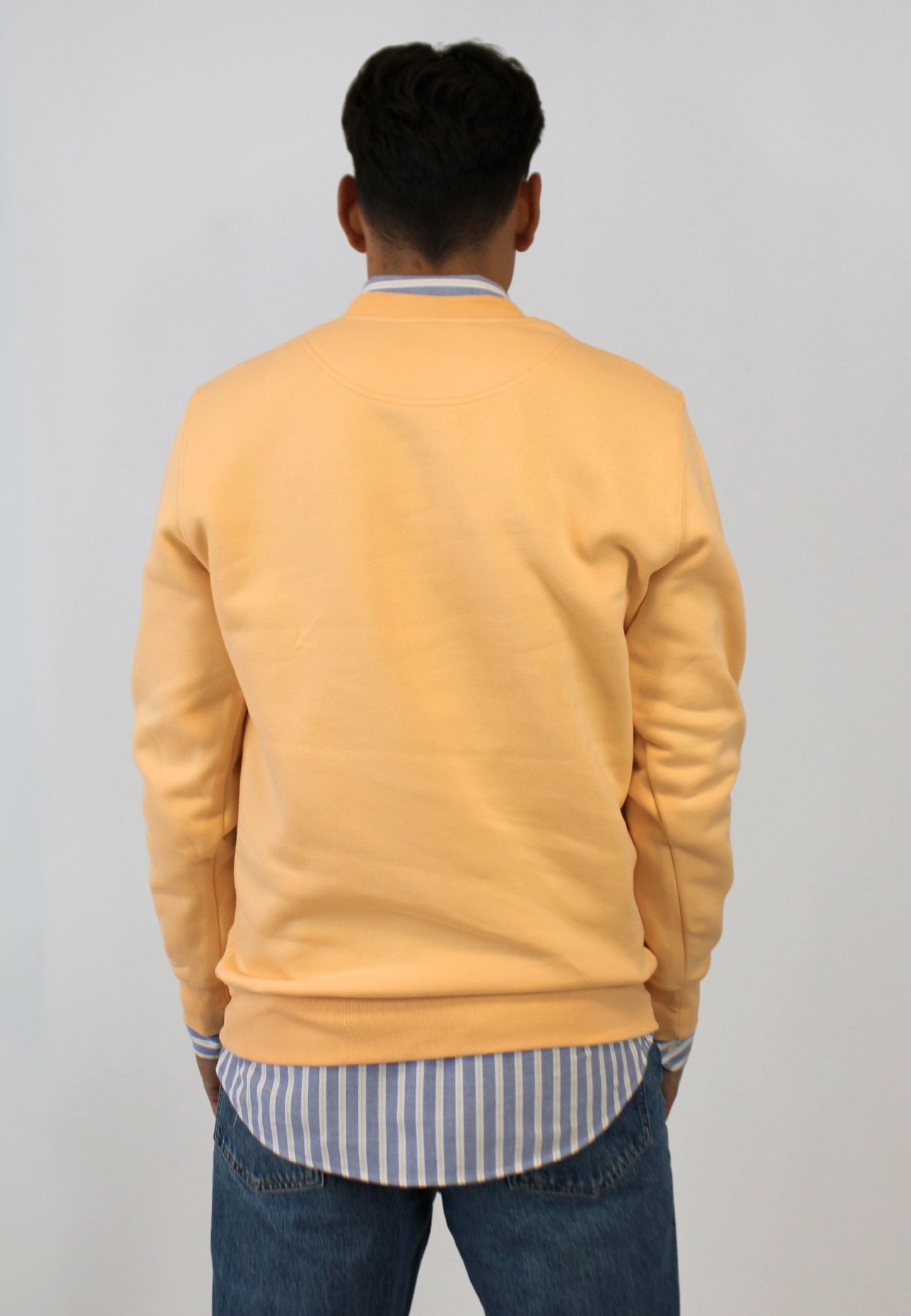 Smooth yellow sweatshirt "sadadera jules amarillo"