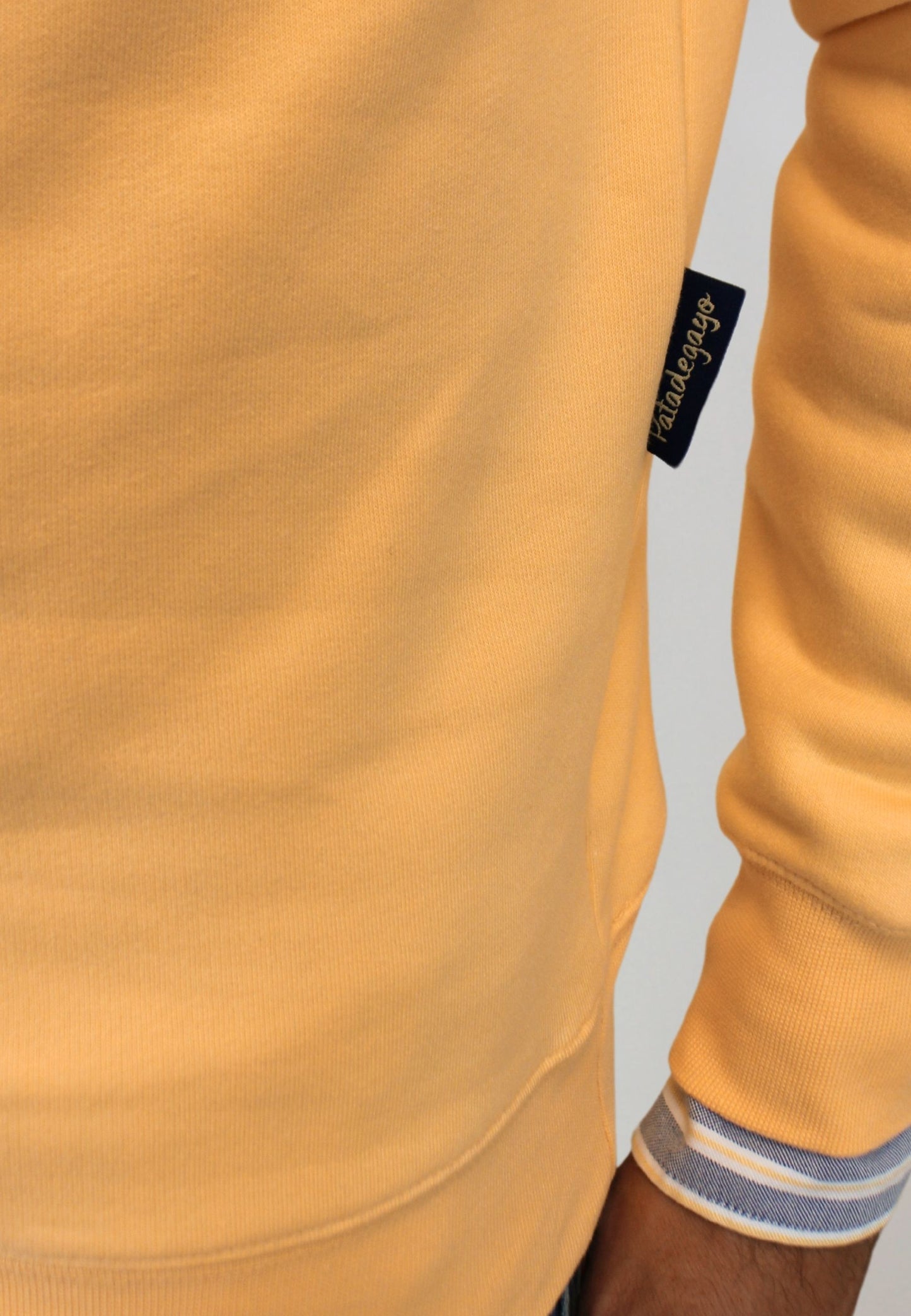 Smooth yellow sweatshirt "sadadera jules amarillo"