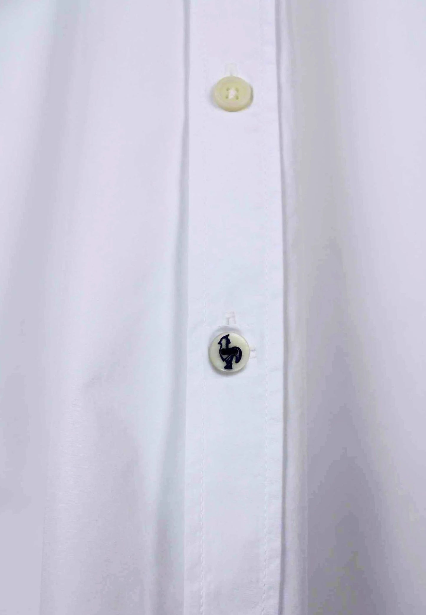 Men's white oxford shirt - washed for greater softness and comfort "Camisa oxford lavado blanco"