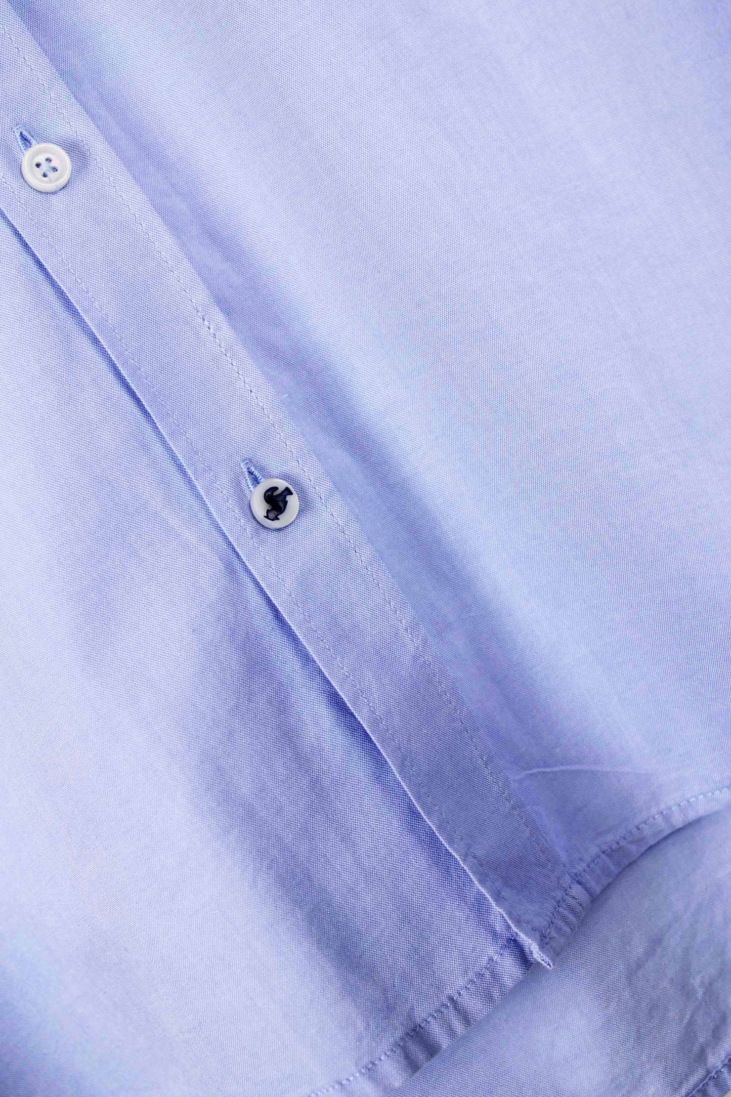 Men's blue oxford shirt - lightness, elegance and everyday comfort "Camisa oxford lavado Kankkunen celeste"