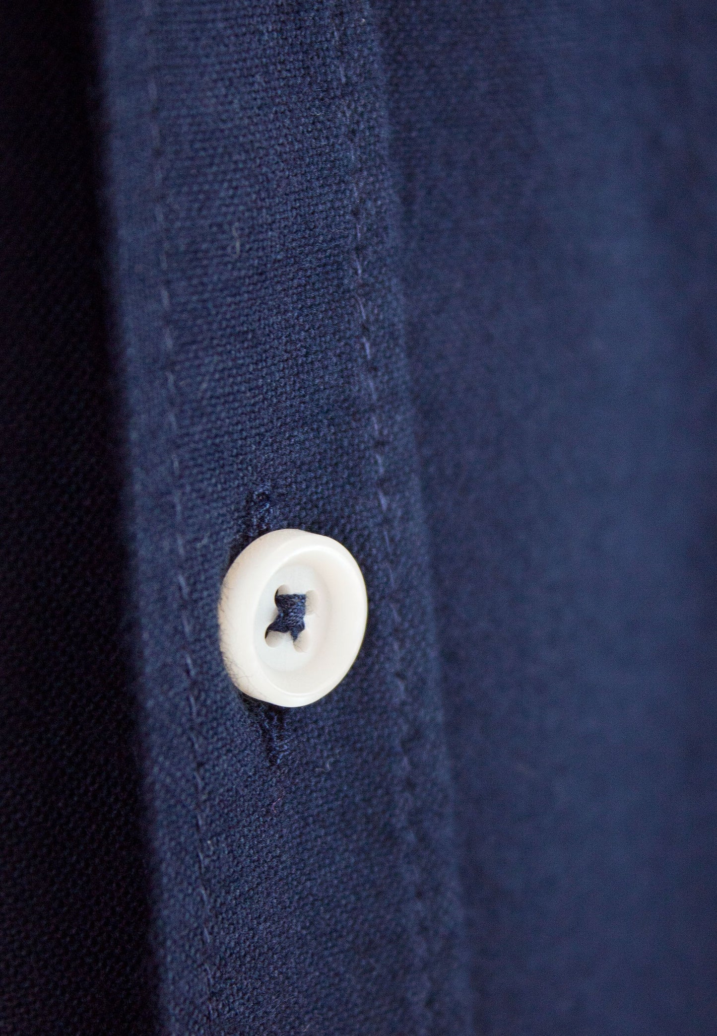 Men's navy blue oxford shirt "Camisa oxford lavado Kankkunen marino"