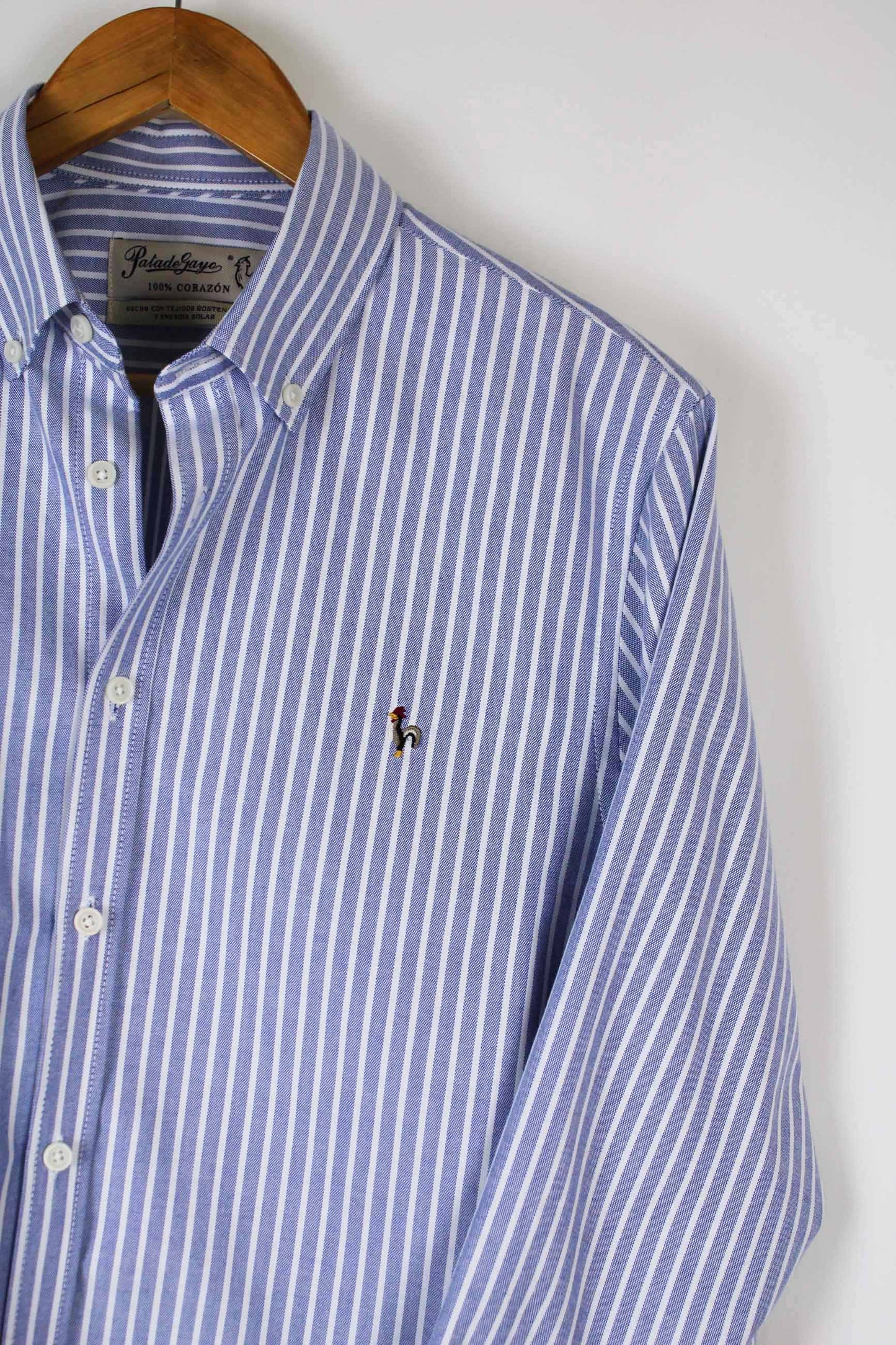 Oxford shirt in navy blue - elegance and universal style "Camisa Lauda marino"