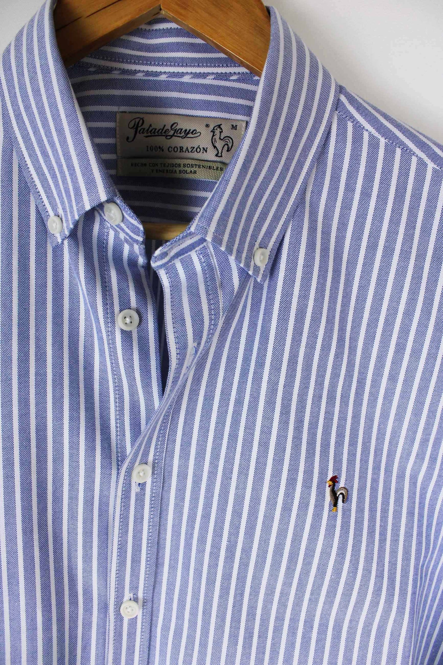 Oxford shirt in navy blue - elegance and universal style "Camisa Lauda marino"