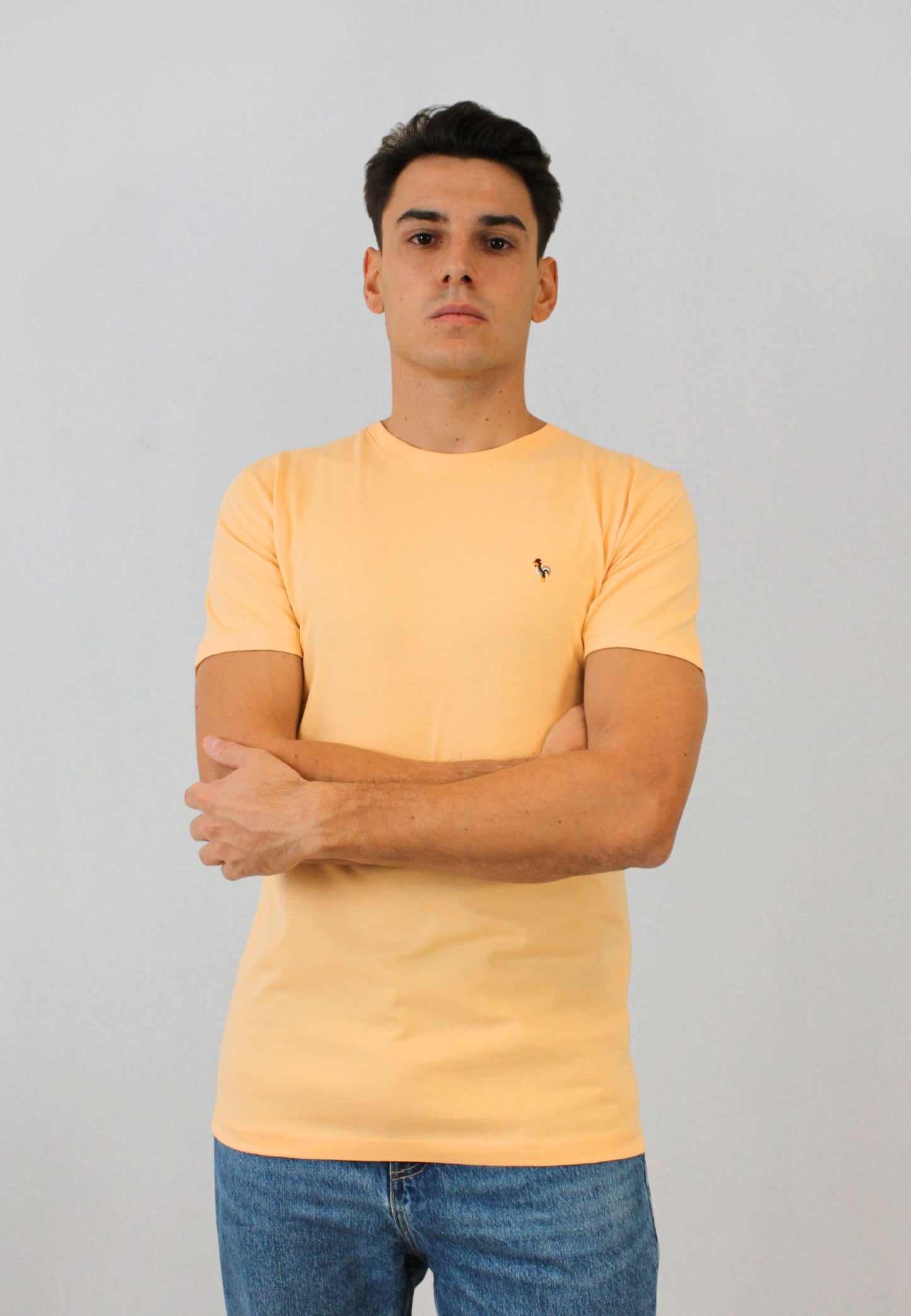 Montesa T-shirt with short sleeves in yellow ENDURO "Camiseta Montesa amarilla de manga corta"