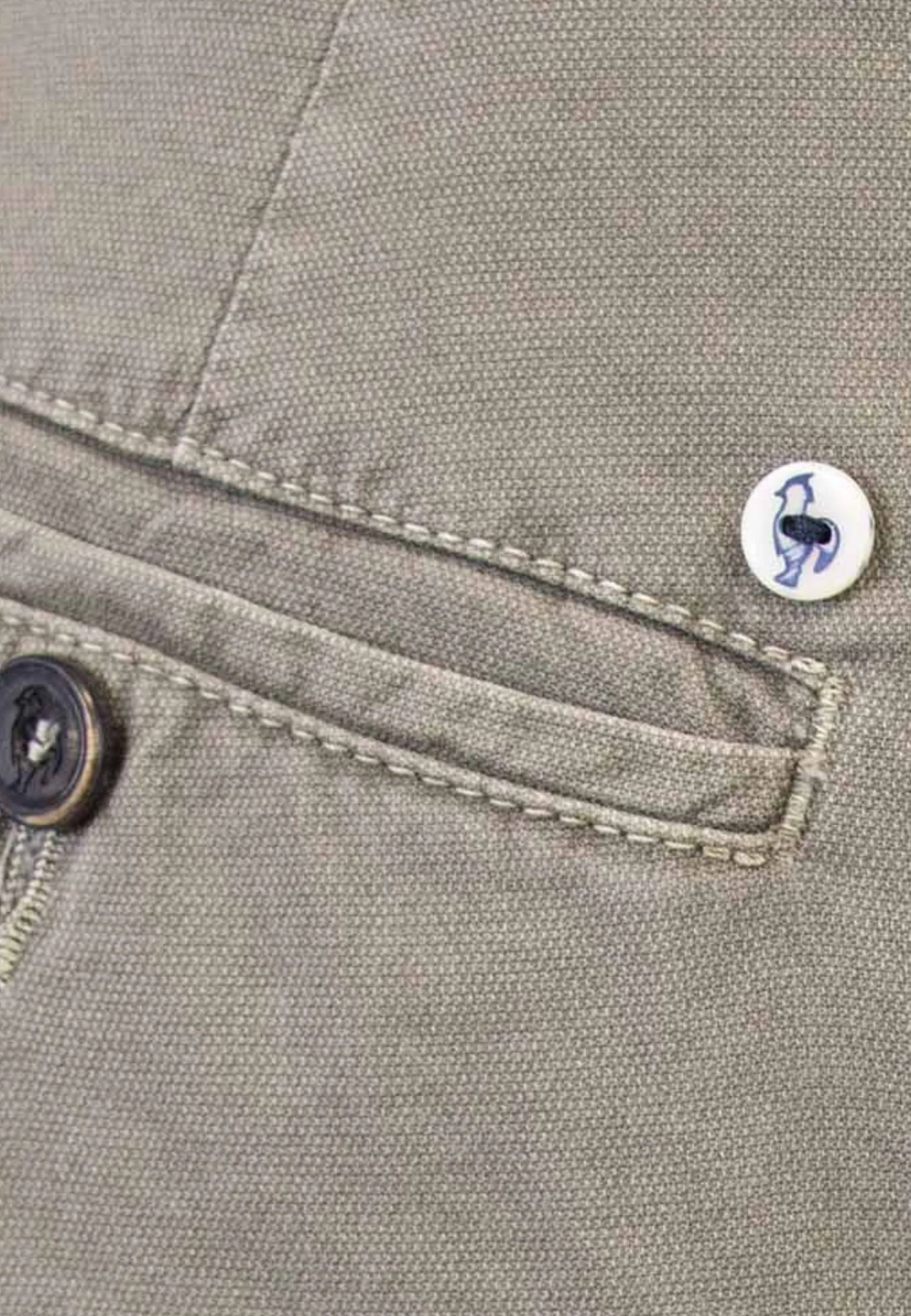 Men's Khaki Cargo Bermuda Shorts