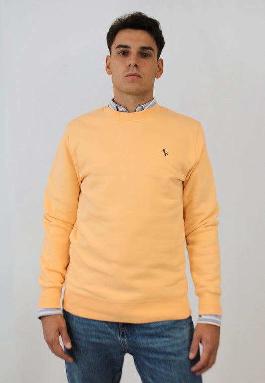 Smooth yellow sweatshirt "sadadera jules amarillo"