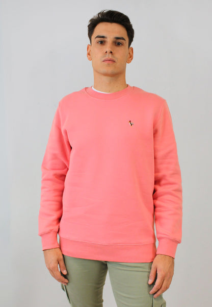 Smooth coral sweatshirt "Sadadera jules coral"