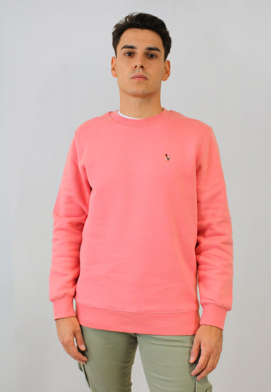 Smooth coral sweatshirt "Sadadera jules coral"