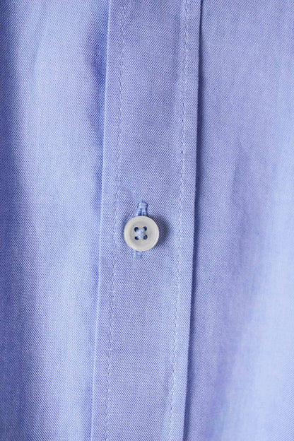 Men's blue oxford shirt - lightness, elegance and everyday comfort "Camisa oxford lavado Kankkunen celeste"