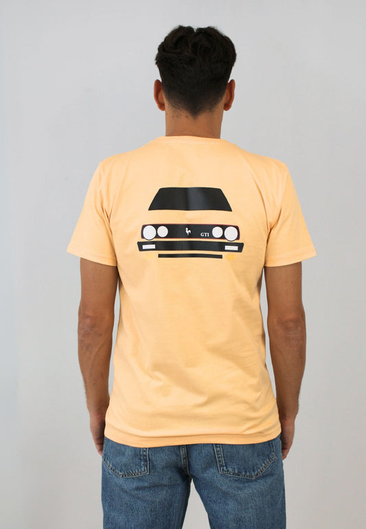 Yellow MK2 short sleeve t-shirt, not only for GOLF fans :) "Camiseta amarilla MK2 de manga corta"
