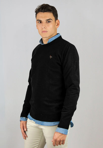 Black sweater "Jaresey caja pepu negro"