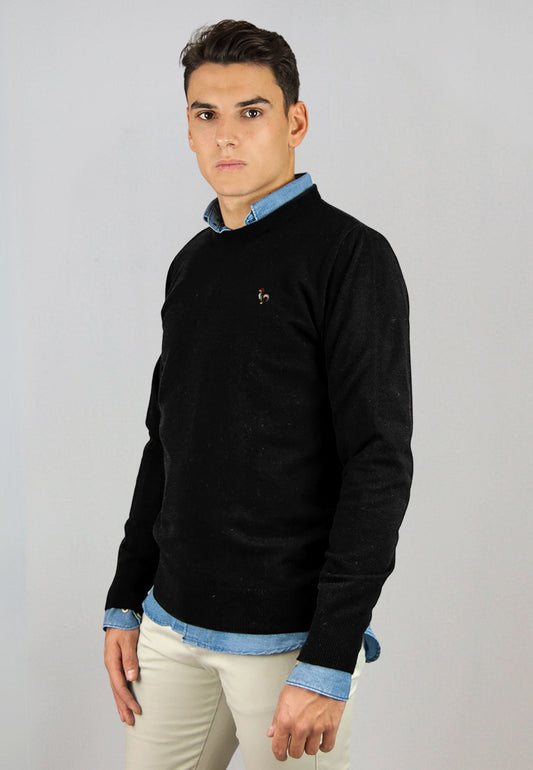 Black sweater "Jaresey caja pepu negro"