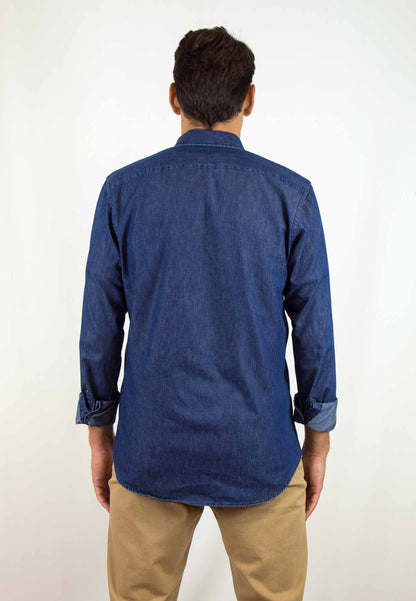 Dark denim shirt "Camisa denim oscuro"
