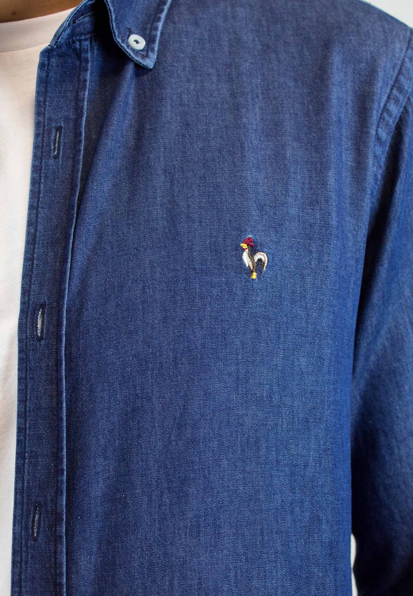 Dark denim shirt "Camisa denim oscuro"