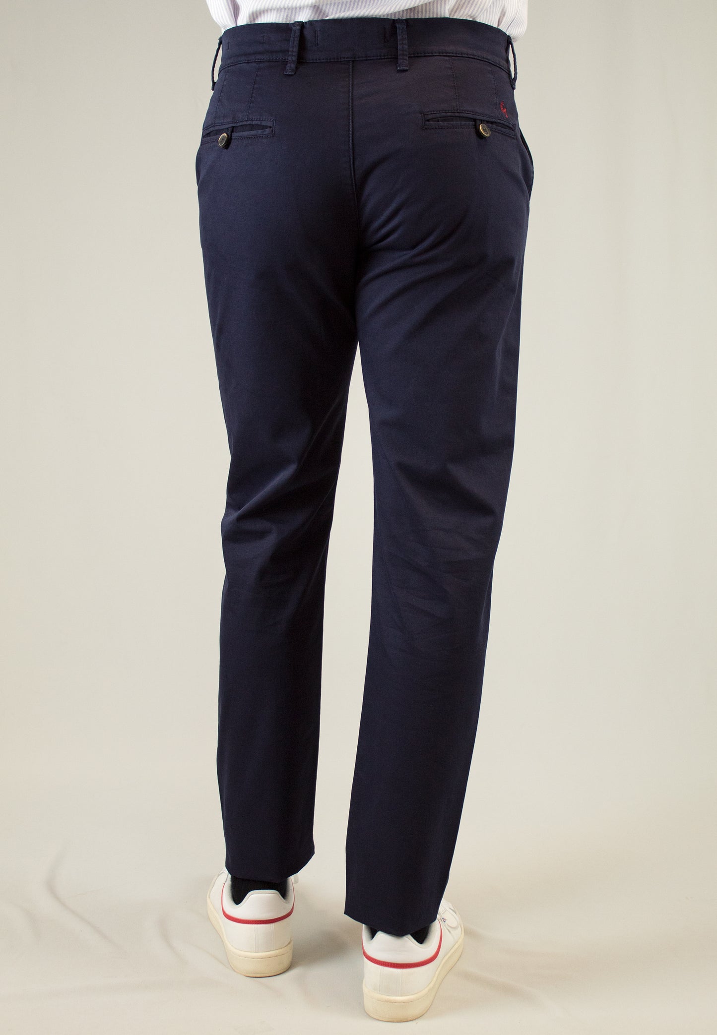 Romay navy blue chino trousers "Pantalon ROMAY marino"