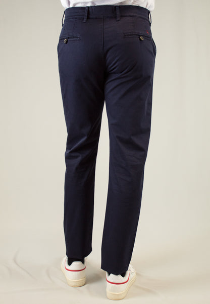 Romay navy blue chino trousers "Pantalon ROMAY marino"