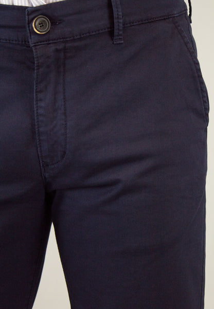 Romay navy blue chino trousers "Pantalon ROMAY marino"